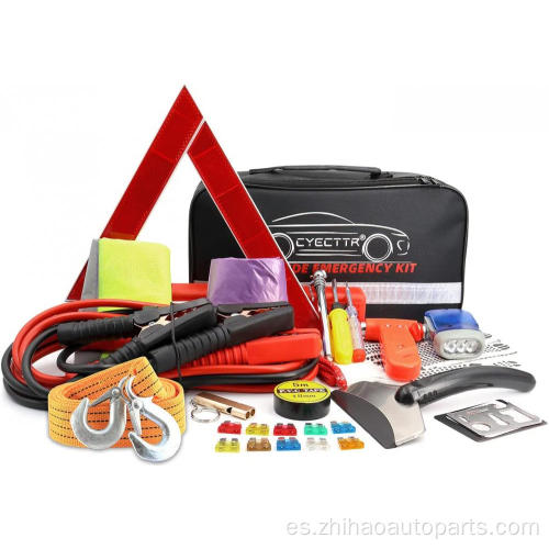 Kit de seguridad para automóviles de emergencia en la carretera